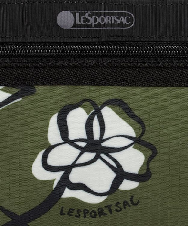 LeSportsac DELUXE MED WEEKENDER/オリーブフローラルシルエット オリーブフローラルシルエット