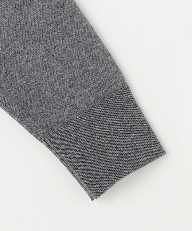 組曲 【先行予約】アトランダムビジューボタンカーディガン ライトグレー系