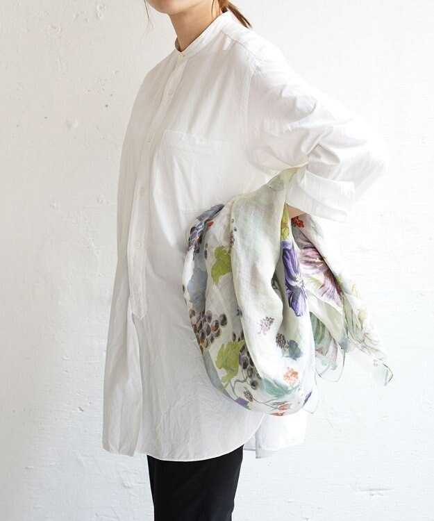 muto TUSCANY リネンシルクストール TUSCANY white