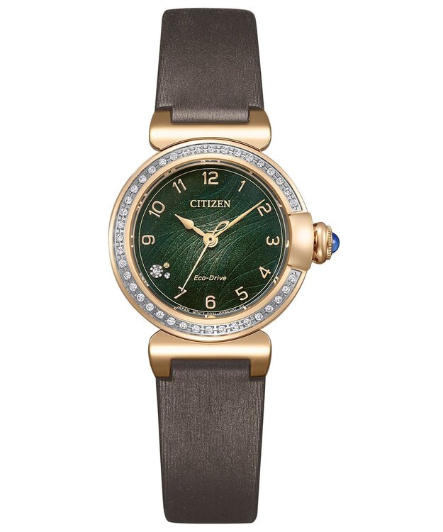 CITIZEN 【替えバンド付きウオッチ】スズランの葉の重なりを深みのあるグラデーションで表現した２way Model　CITIZEN L ウォームゴールド