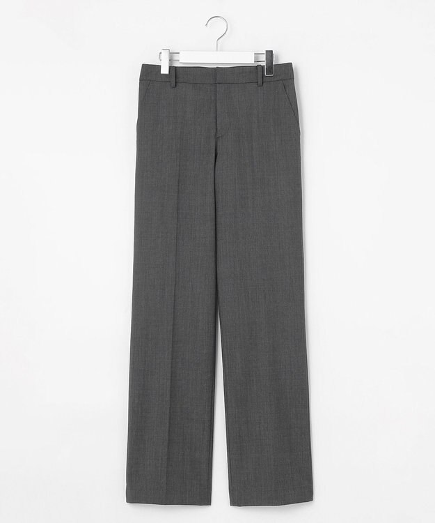 J.PRESS LADIES S 【セットアップ対応】BAHARIYE PINHEAD ストレート パンツ グレー系