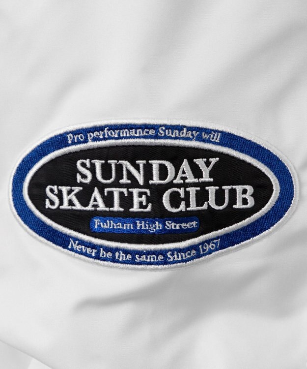 WEGO パテッドワッペンスタジャン ホワイト