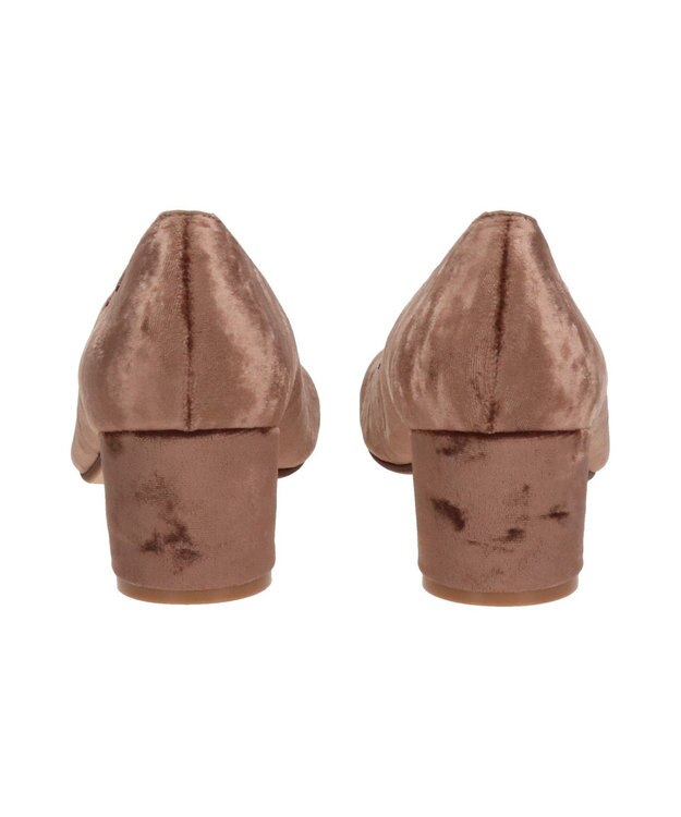 Bridget Birkin 【Bridget Birkin】トップラインビジューオブリークパンプス ブラウン雑材