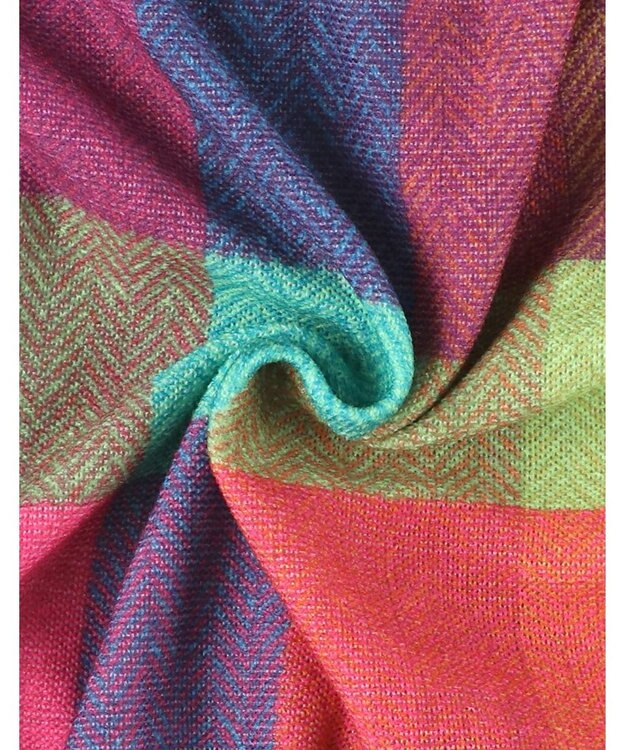 WACOAL ワコールリラックス ローブ 【AVOCA×ワコール】 長袖 ルームウェア 保温率の高い裏起毛天竺を使用 フリース素材(襟元) BRW703 /ワコール ピンク