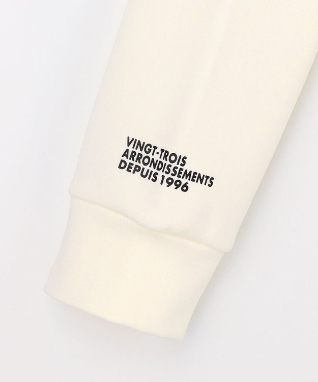 23区GOLF 【MEN】ストレッチ裏フリースモックネック ホワイト系