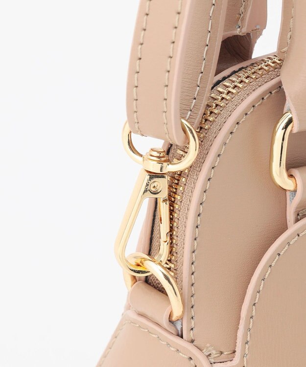 自由区 【MILOS】ミニ バッグ ベージュ