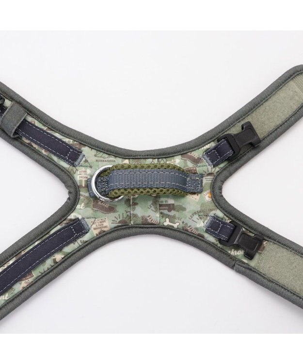 PET PARADISE ペットパラダイス やさしい ハーネス 迷彩 ３Ｓ 〔小型犬〕 カーキ