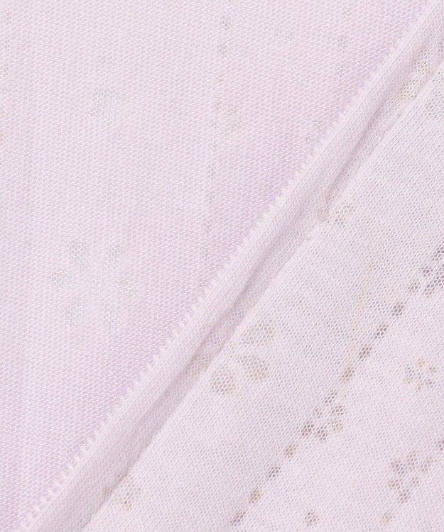 組曲 KIDS 【90-100㎝】 オパールレーシーパーカー ラベンダー