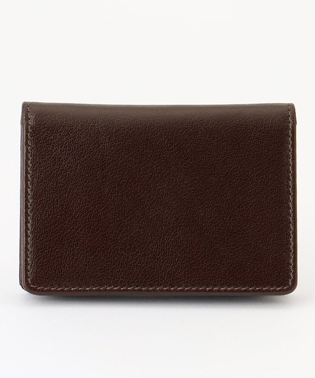 UNBILLION Otias バッファローレザー名刺入れ ダークブラウン