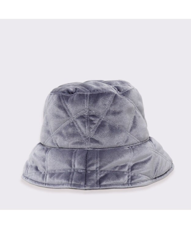 ATRENA 光電子糸キルティングバケハ ブルーグレー