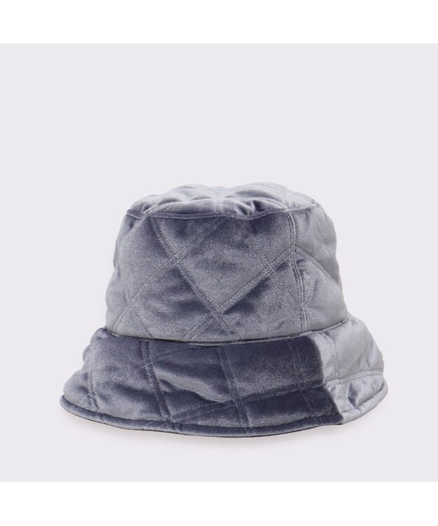 ATRENA 光電子糸キルティングバケハ ブルーグレー