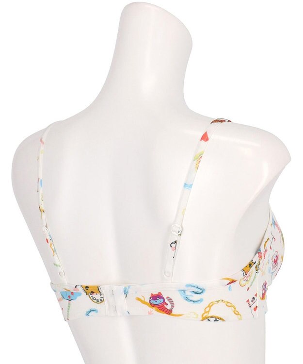 tsumori chisato SLEEP ツモリチサト ノンワイヤーブラ 綿混ベア天竺素材(身生地) フルカップブラ UBX565/ワコール アイボリー