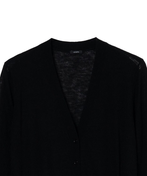 JOSEPH 【洗える】キャッシュエアー　カーディガン Black