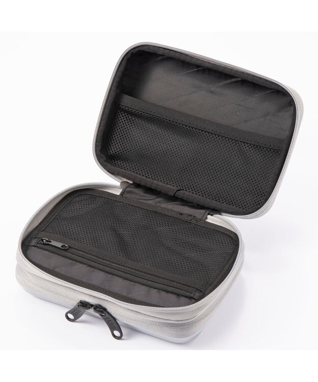 ZERO HALLIBURTON ポリカーボネイト カートポーチ ゴルフポーチ 82045 ヘアラインシルバー