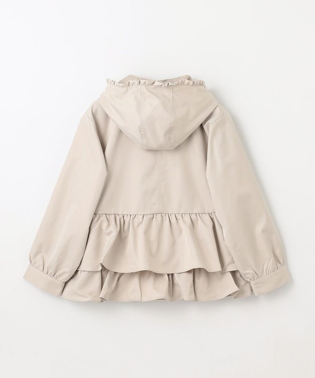 ANY KIDS ガーリーマウンテンパーカー ミルキーベージュ