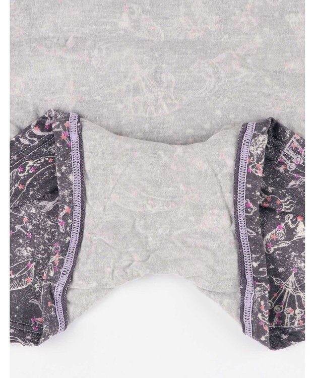 une nana cool MADEWITHLIBERTYFABRICハラマキ付きショーツ ダークグレー