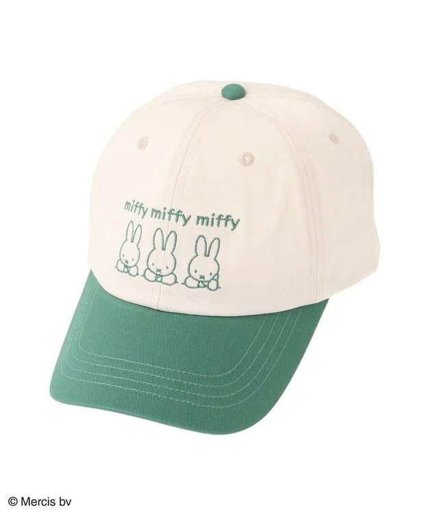 Green Parks Ｍｉｆｆｙ／配色刺繍キャップ Green