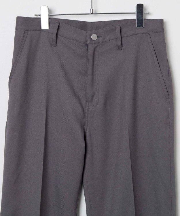 WEGO 【ユニセックス着用ITEM】ルーズフィットフレアトラウザー グレー