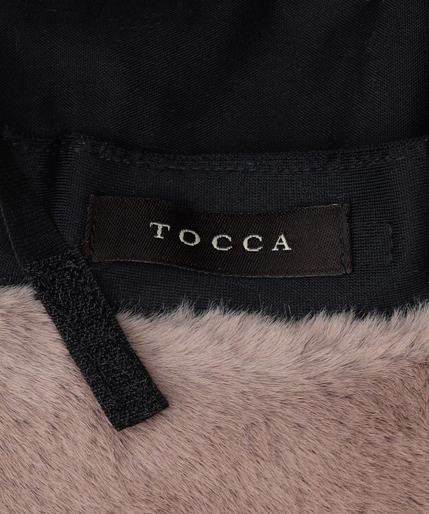 TOCCA 【UVカット・吸水速乾・防臭】FUR BUCKETHAT バケットハット ベージュ系