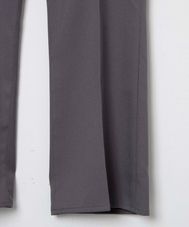 WEGO 【ユニセックス着用ITEM】ルーズフィットフレアトラウザー グレー