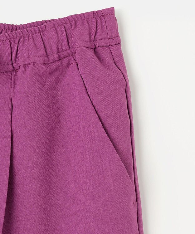 ANY 【接触冷感・UVケア】イージーケア美脚 パンツII パープル