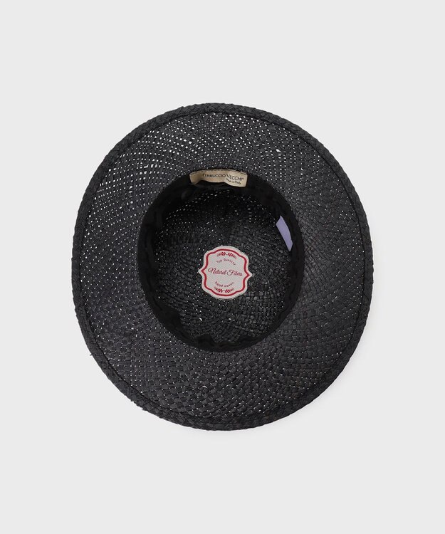 GRACE CONTINENTAL Ferrucio Vecchi チェーンハット ブラック