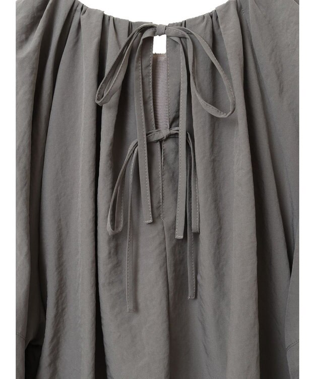 Green Parks ・ELENCARE DUE バルーンブラウス Gray