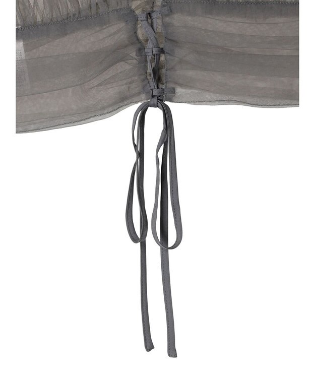 Green Parks ・ＥＬＥＮＣＡＲＥ　ＤＵＥ　バックレースアップビスチェ Charcoal Gray