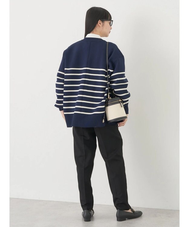 earth music&ecology クレリックシャツ Off White