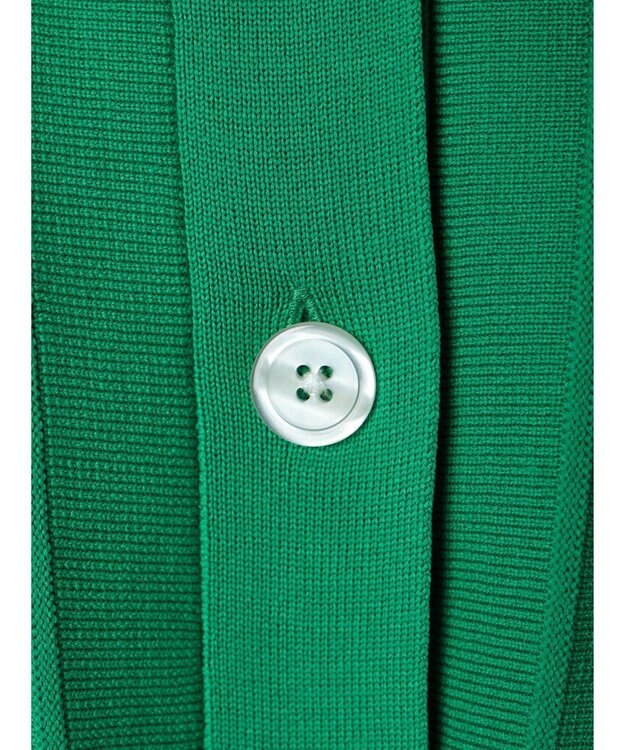 AMERICAN HOLIC 針抜きＶネックニットカーディガン Green