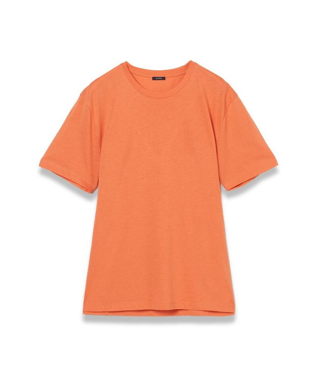 JOSEPH 【洗える】コットンシルク　ジャージーティーシャツ Sun down