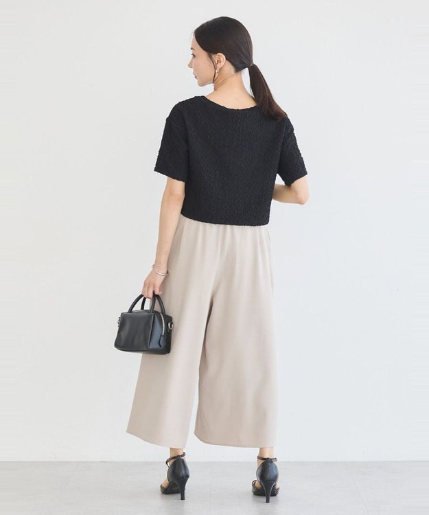 earth music&ecology クロップドパンツ Beige