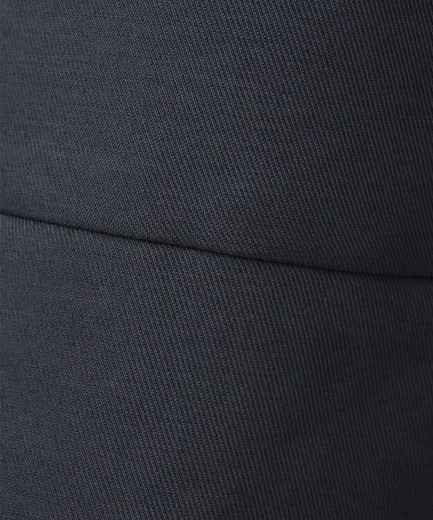 組曲 【サッシュベルト付き】パールボタンシャツワンピース ネイビー系