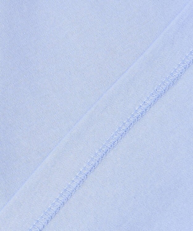 Feroux 【UVケア】ランダムリボンスリーブ Tシャツ スカイブルー系