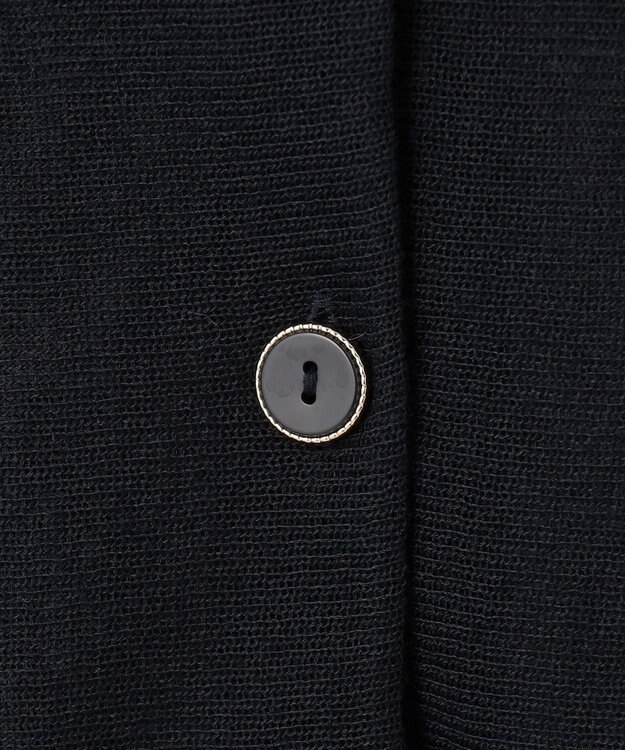 ANY SIS 【洗える】シアークルー カーディガン ネイビー