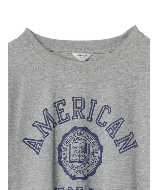 AMERICAN HOLIC ＡＭＥＲＩＣＡＮ　ＨＯＬＩＣ　ＴＥＥ2 Gray Mixture