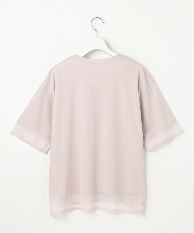 J.PRESS LADIES L 【WEB限定】シアーレイヤード ツイン カットソー 【WEB限定】グレージュ系