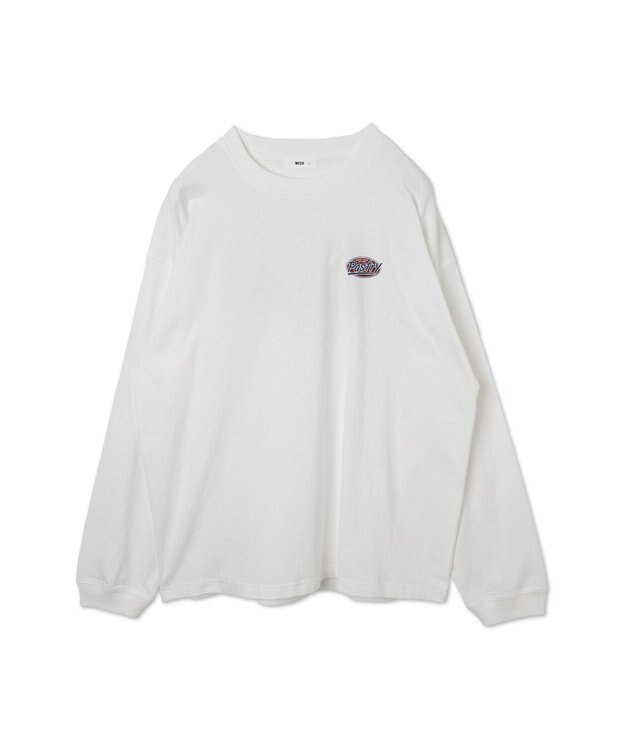 WEGO 【ユニセックス着用ITEM】サークルロゴBIG　T（LS） ホワイト
