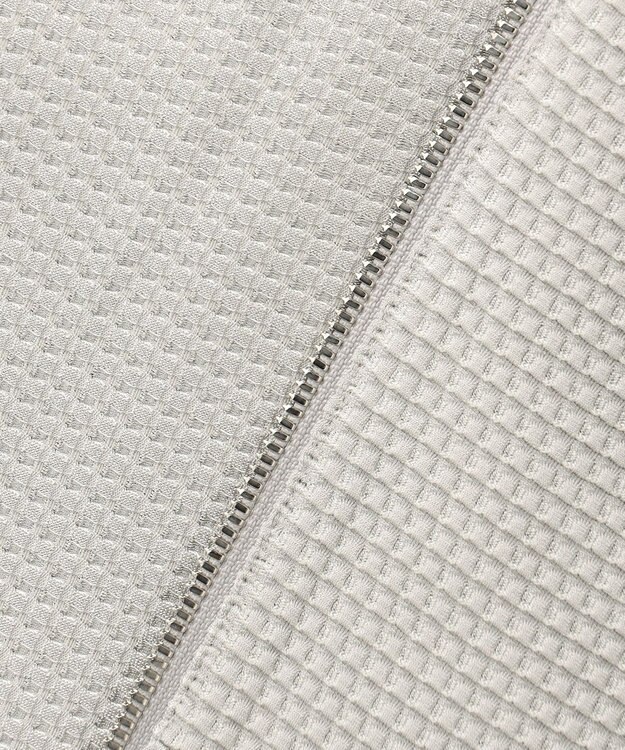 JOSEPH HOMME 新色追加【オリジナル素材/シワになりにくい】ライトタックジャージー ジップアップブルゾン アイボリー系