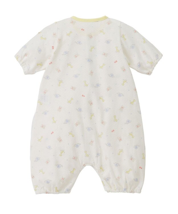 MIKI HOUSE HOT BISCUITS 【50-60cm】 総柄 プレオール マルチカラー