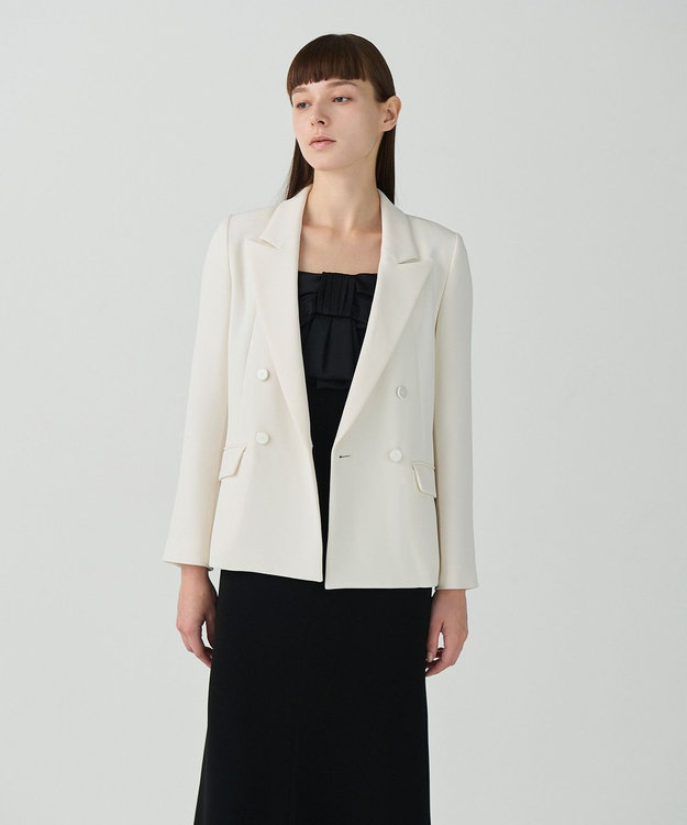 GRACE CONTINENTAL ダブルブレストジャケット キナリ