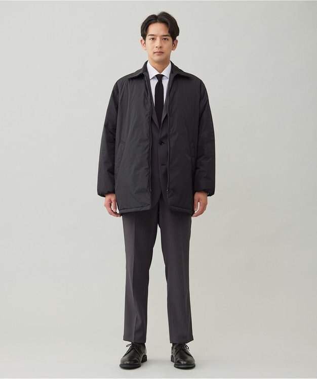 UNFILO MENS 【KAPOK KNOT × UNFILO】ライトネスコート ブラック