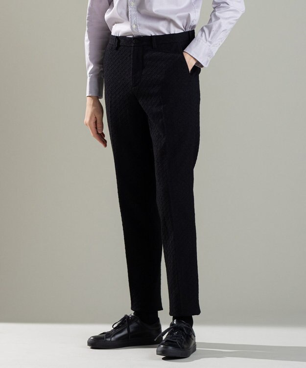 JOSEPH HOMME リングジャガード / CITY ブラック系