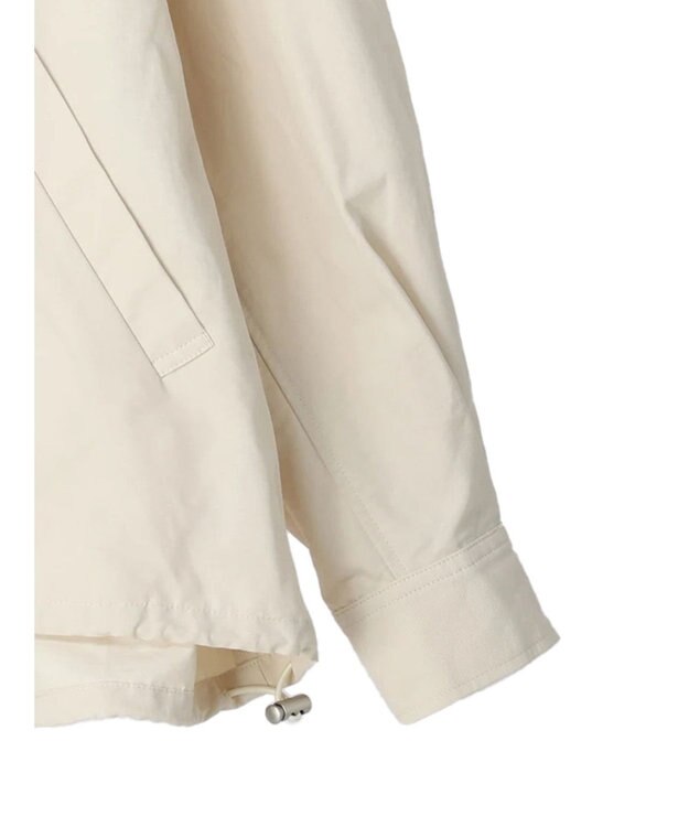 CRAFT STANDARD BOUTIQUE 綿ナイロングログランブルゾン Ivory