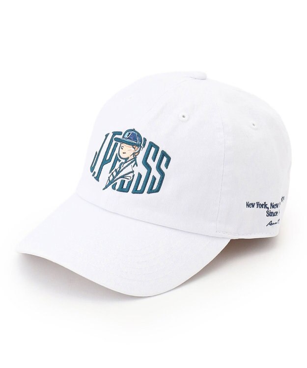 J.PRESS MEN 【AaronChang】【UNISEX】コットンツイル ベースボールキャップ ホワイト系