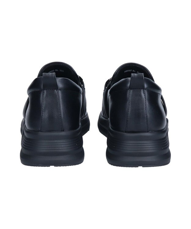 Bridget Birkin 【Round About】メタル飾りローファースニーカー ブラック