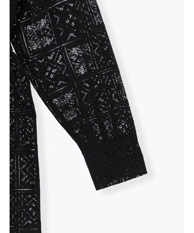 Te chichi レースシャツワンピース ブラック