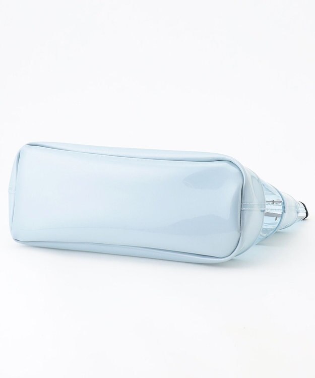 組曲 KIDS 【Fサイズ】シアードット ビニールバッグ サックスブルー系3