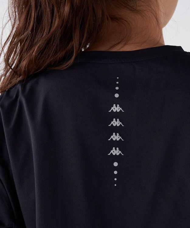 OP／FILA 【Kappa】半袖ロゴTシャツ ブラック