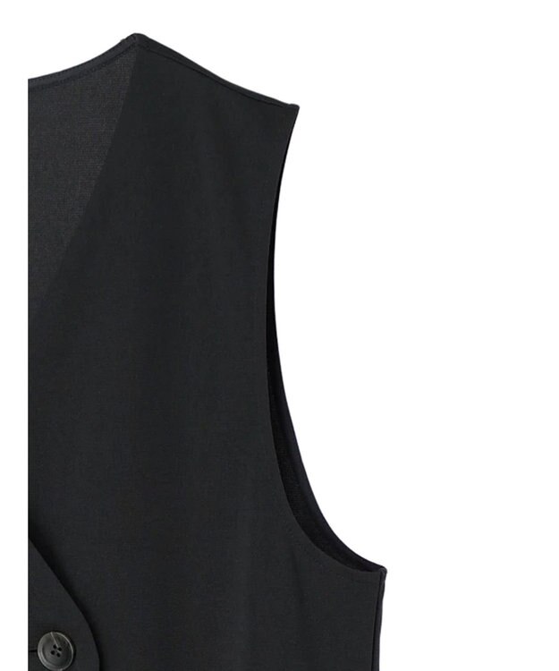 Green Parks ジレにもなる２ｗａｙジャンスカ Gray